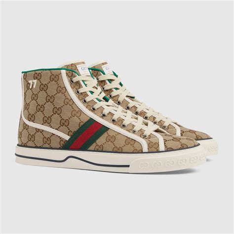 tenis gucci hombre|gucci tennis 1977 price.